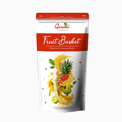 Fruit Basket Premium Incense Sticks Zipper Pouch - Set of 4