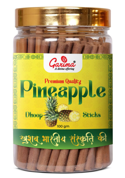 Pineapple Dhoop Sticks – Fruity Fragrance for Puja & Home